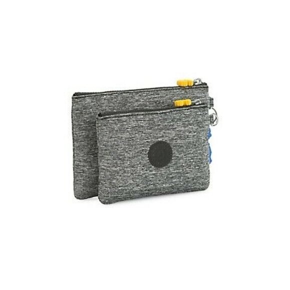 Kipling Pac-Man Heathered Clutch NWT - Picture 3 of 4